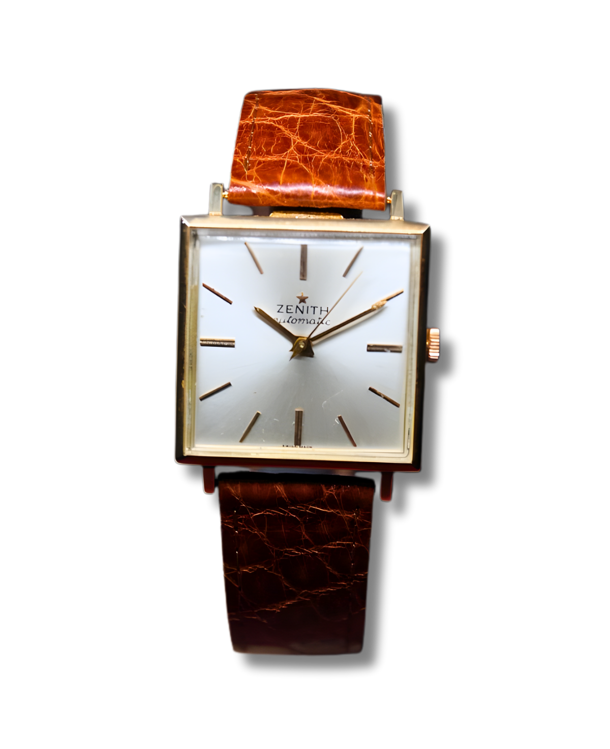 Zenith stellina cassa carrè oro ref 114